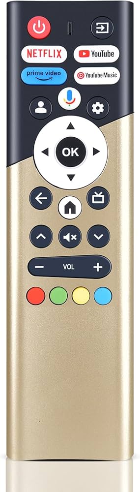 ゴールドテレビ用リモコン Amazon | テレビリモコン for ORION DOSHISHA Google TV用 オリオン